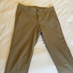 Lululemon Commission Pants 32x30 Khaki